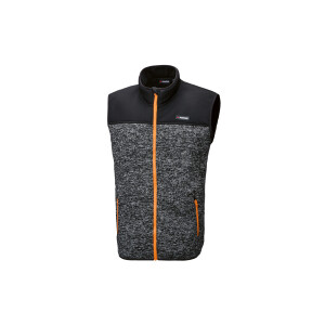 PARKSIDE Heren fleece bodywarmer (Zwart, XXL)
