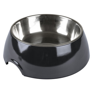 zoofari Voer- en drinkbak / schaalmat (Groot, zwart)