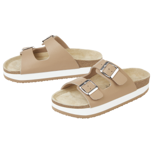 esmara Dames slippers (Beige, 36)