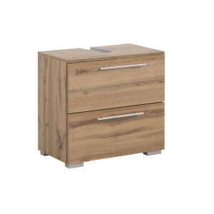 Schildmeyer Onderkast wastafel Carlos (Breedte 60 cm, Eiken landhuis)