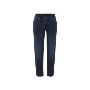 LIVERGY Heren sweatjeans - Straight fit (Donkerblauw, 50)