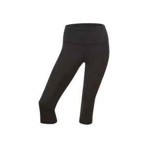 Crivit by Jette Sport Dames driekwart sportlegging (Zwart, XS (32/34))