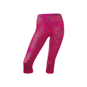 Crivit by Jette Sport Dames driekwart sportlegging (roze, XS (32/34))