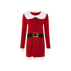 esmara Dames kerstjurk (Rood, XS (32/34))