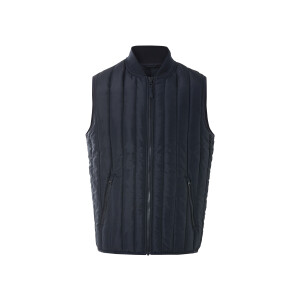 LIVERGY Heren bodywarmer (Marineblauw, XL)