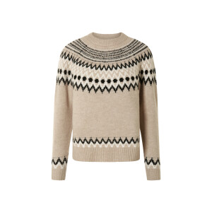 esmara Gebreide dames trui (Beige, XS (32/34))