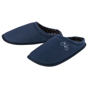 LIVERGY Heren pantoffels (Marineblauw, 40/41)