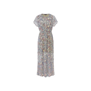 esmara Dames maxi-jurk (Lichtroze/blauw/groen, 40)