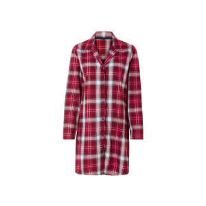 esmara Dames flanellen shirt (M (40/42), Rood)