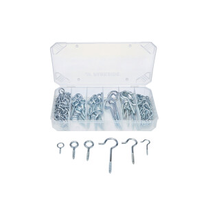 PARKSIDE IJzerwarenassortiment (Haken/ogen 151-delig)