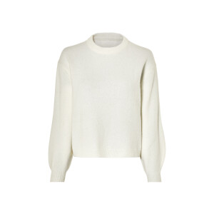 esmara Gebreide dames trui (S (36-38), Wit)