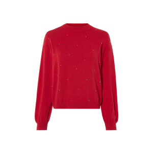 esmara Gebreide dames trui (S (36/38), Rood)