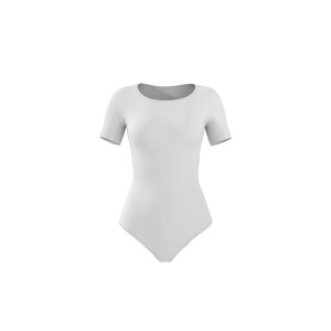 ESMARA Corrigerend dames bodyshirt, seamless (Wit, S (36/38))