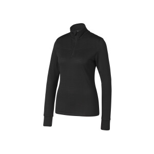 CRIVIT PREMIUM Dames thermoshirt (Zwart, L (44/46))