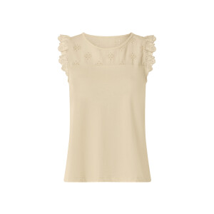 esmara Dames top (Beige, M (40/42))