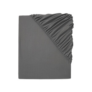 LIVARNO home Jersey hoeslaken 140-160 x 200 cm (Donkergrijs)