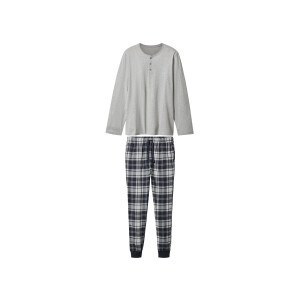 esmara Men Heren pyjama (Grijs, S)