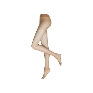 esmara 2 Paar steunpanty's (Beige, L (44/46))