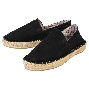 esmara Dames espadrilles (39, Zwart)
