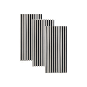 HOME DELUXE Akoestische wandpanelen Sonic (3 x 80 x 40 cm, Grey Oak)