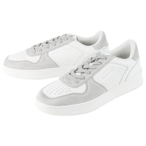 LIVERGY Heren sneakers (Wit/grijs, 45)