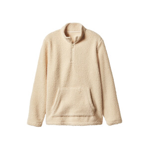esmara Men Heren fleecetrui (Beige, XL)