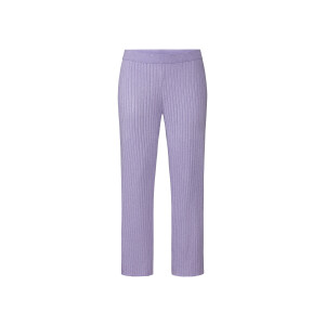 esmara Dames geribde broek (Violet, XS (32/34))
