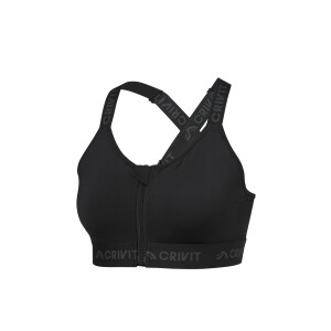 CRIVIT Dames sport-BH (Zwart, L (44/46))