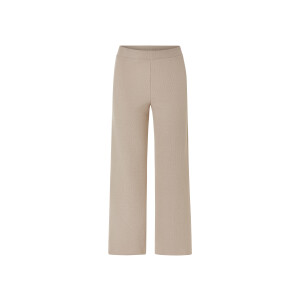 esmara Dames loungebroek (rechte pijp, Beige, S (36-38))
