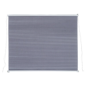 LIVARNO home Plissé gordijn voor ramen 85 x 130 cm (Grijs)