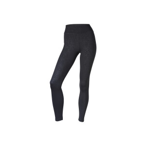 CRIVIT Dames sportlegging (Print/zwart, S (36/38))