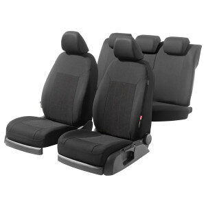 ULTIMATE SPEED Auto stoelhoezen (Zwart/rood)