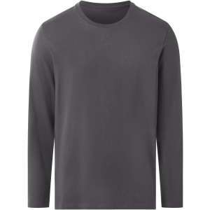 ESMARA MEN Heren longsleeve (Grijs, XXL)