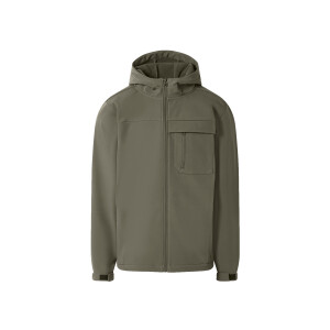 esmara Men Heren softshell jas (Olijfgroen, M)