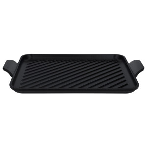 SILVERCREST Gietijzeren grillplaat of pizzaplaat (Grillplaat/zwart)