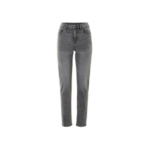esmara Dames jeans - Straight Fit (grijs denim, 36 (normale lengte))