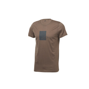 CRIVIT Heren sportshirt (Bruin, XL)