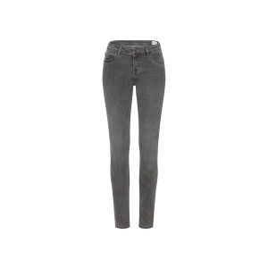 esmara Dames super skinny jeans (34, kort, Grijs)