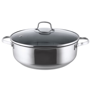 SILVERCREST Rvs braadpan 28 cm (Niet gecoat)