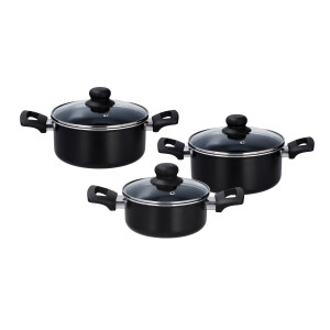 SILVERCREST Aluminium pannenset, 3-delig