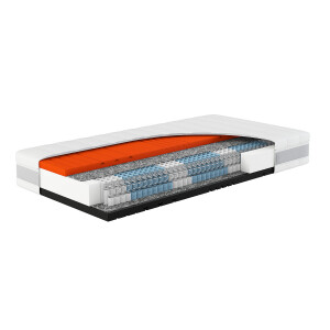 Hn8 Schlafsysteme Pocketvering matras Sleep Balance (Medium/stevig, 140 x 200 cm)