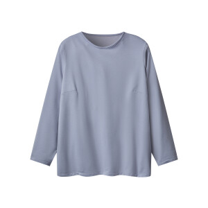 esmara Dames thermoshirt - Plus size (Blauw, XL (48/50))