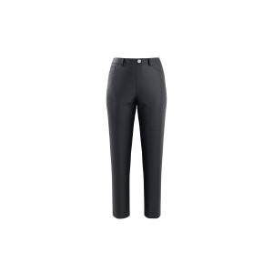 ESMARA Dames broek slim fit (Zwart, 46)
