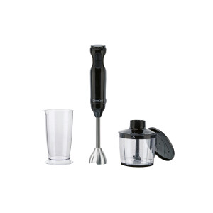 SILVERCREST Staafmixer-set kunststof SSMS 600 G7, 4-delig. (Zwart)