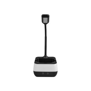 LIVARNO home Accu-LED-bureaulamp (Zwart)