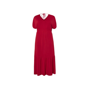 ESMARA Dames jurk - plus size (Rood, XXL (52/54))