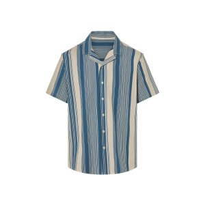 LIVERGY Heren overhemd (Lichtblauw, XL)