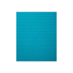 Lichtblick plisségordijn Klemmfix (Blauw, 55 x 130 cm)