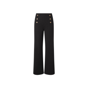 esmara Dames broek - Wide leg (Zwart, 36)