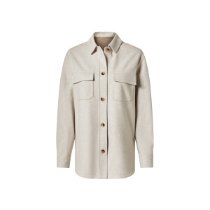 esmara Dames overhemd (Beige, M (40/42))